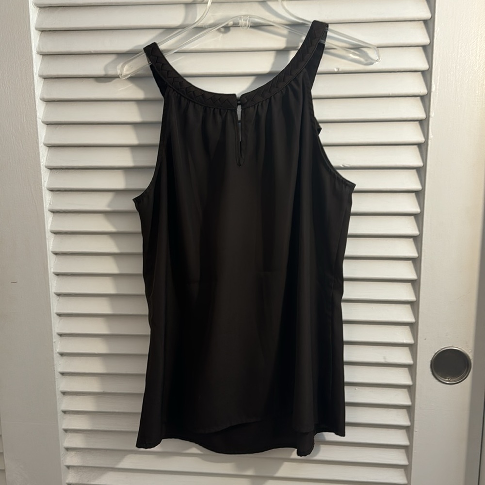 EUC Banana Republic Brown Ruffle Tank - Medium - Picture 4 of 5